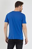 Slazenger SANDER Erkek T-Shirt Saks Mavi