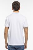 Slazenger SALVATOR Erkek T-Shirt Beyaz