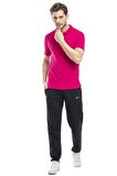 Slazenger SOHO Erkek T-Shirt Fuşya