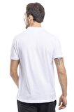 Slazenger SOHO Erkek T-Shirt Beyaz