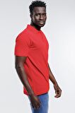 Slazenger SOHO I Erkek Polo Yaka Kırmızı Tişört