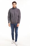 Slazenger SOLID Erkek Polar K.Gri