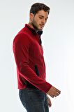 Slazenger SAFRANO I Erkek Polar Bordo