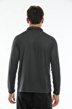 Slazenger RAFAELO Erkek Sweatshirt Koyu Gri