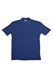 Slazenger SALVATOR Büyük Beden Erkek Polo T-Shirt Indigo