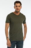 Slazenger SARGON I Erkek T-Shirt K.Yeşil