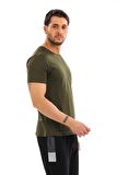 Slazenger SARGON I Erkek T-Shirt Haki