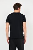 Slazenger SARGON I Erkek T-Shirt Siyah