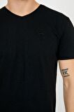 Slazenger SARGON I Erkek T-Shirt Siyah