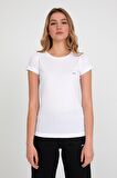 Slazenger RELAX I Kadın T-Shirt Beyaz
