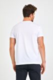 Slazenger REPUBLIC Erkek T-Shirt Beyaz