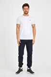 Slazenger REPUBLIC Erkek T-Shirt Beyaz