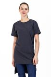 Slazenger MINATO Kadın T-Shirt K.Gri