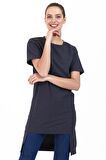 Slazenger MINATO Kadın T-Shirt K.Gri