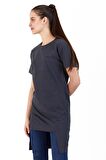 Slazenger MINATO Kadın T-Shirt K.Gri