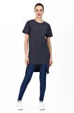 Slazenger MINATO Kadın T-Shirt K.Gri