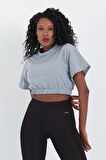 Slazenger GALINA I Kadın Sweatshirt Gri