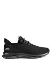 Slazenger ABENA Sneaker Erkek Ayakkabı Siyah / K.Gri
