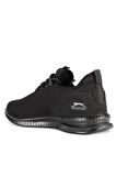 Slazenger ABENA Sneaker Erkek Ayakkabı Siyah / K.Gri