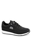 Slazenger ANGLE I Sneaker Kadın Ayakkabı Siyah / Beyaz