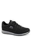 Slazenger ANGLE I Sneaker Kadın Ayakkabı Siyah / Siyah