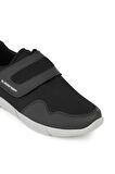 Slazenger ACA Sneaker Erkek Ayakkabı Siyah / K.Gri