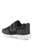 Slazenger ACA Büyük Beden Sneaker Erkek Ayakkabı Siyah / K.Gri
