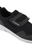 Slazenger ACA Büyük Beden Sneaker Erkek Ayakkabı Siyah / K.Gri