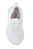 Slazenger EBBA I Çocuk  Beyaz / Yeşil Sneaker