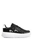 Slazenger ZENIA Sneaker Kadın Ayakkabı Siyah / Beyaz