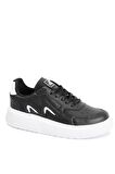 Slazenger ZENIA Sneaker Kadın Ayakkabı Siyah / Beyaz