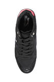 Slazenger MAROON I Erkek Sneaker Ayakkabı Siyah / Kırmızı