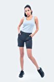 Slazenger IRMUSKA Kadın Fitness Şort Siyah