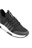 Slazenger TUESDAY Sneaker Unisex Ayakkabı Siyah / Kırmızı