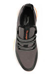 Slazenger TUESDAY I Sneaker Unisex Ayakkabı Koyu Gri / Turuncu