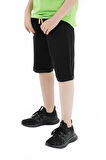 Slazenger PAGE Erkek Çocuk Şort Siyah