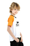 Slazenger PARVEEN Erkek Çocuk Kısa Kol T-Shirt Beyaz