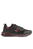Slazenger ZEND Sneaker Erkek Ayakkabı Siyah / Kırmızı