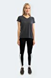 Slazenger PLAY Kadın T-Shirt K.Gri