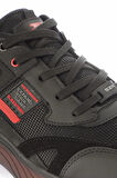  Slazenger 533 Siyah-Kırmızı Erkek Sneaker Ayakkabı 
