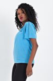 Slazenger MOYNA Kadın T-Shirt Mavi