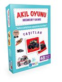 MEMORY GAME (AKIL OYUNU) TAŞITLAR  (48 PARÇA PUZZLE)