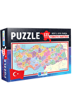 Blue Focus Haritalar 123 Parça Yetişkin Puzzle