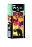 Blue Focus Elephant 15+ Yaş Orta Boy Puzzle 98 Parça