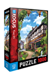 Blue Focus yaşam 1000 Parça Yetişkin Puzzle