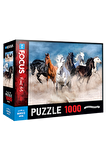 Blue Focus yaşam 1000 Parça Yetişkin Puzzle