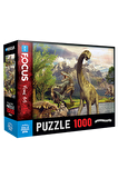 Blue Focus Hayvanlar 1000 Parça Yetişkin Puzzle