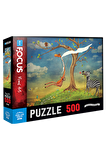 Blue Focus Hayvanlar 500 Parça Yetişkin Puzzle