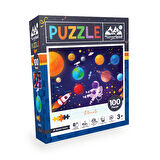 Neverland Gezegenler 6+ Yaş Küçük Boy Puzzle 100 Parça