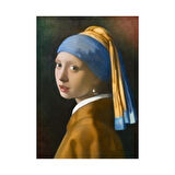 Blue Focus Girl with a Pearl Earring 14+ Yaş Küçük Boy Puzzle 1000 Parça